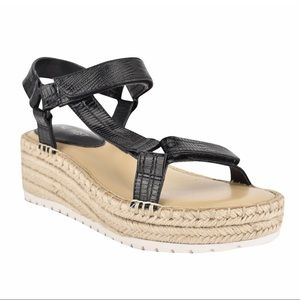 Nine West Glampin Espadrille Wedge Sandals